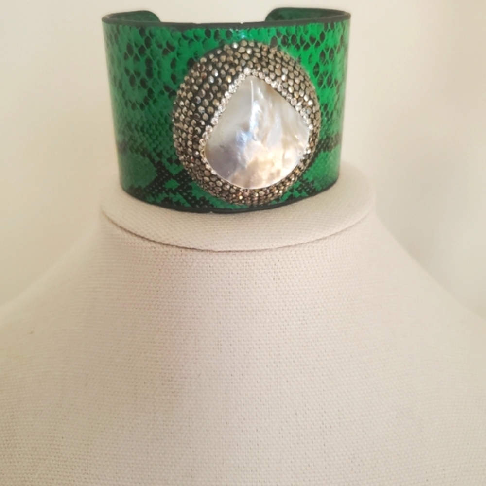 Statement cuff bracelet